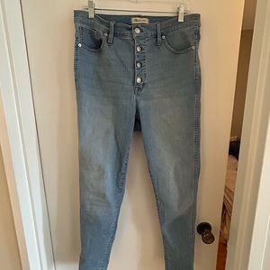 Madewell button fly jeans
